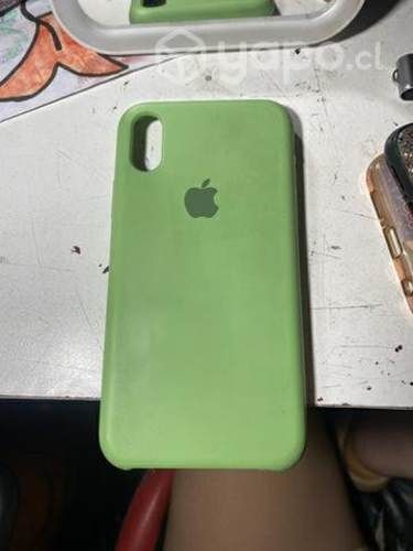 Carcasa verde de iPhone X