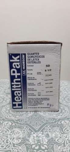 Guantes quirúrgicos de latex esteriles