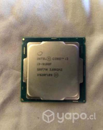 Procesador Intel core i3-9100F