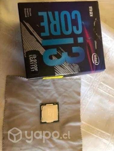 Procesador Intel core i3-9100F