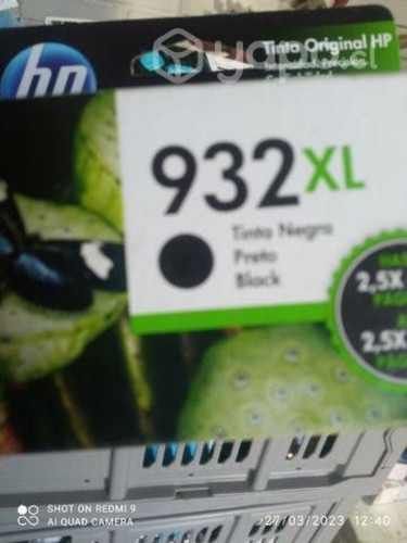 Tinta HP 932xl black original de alta