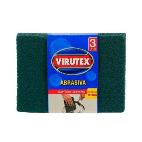 Esponja Abrasiva Verde VIRUTEX