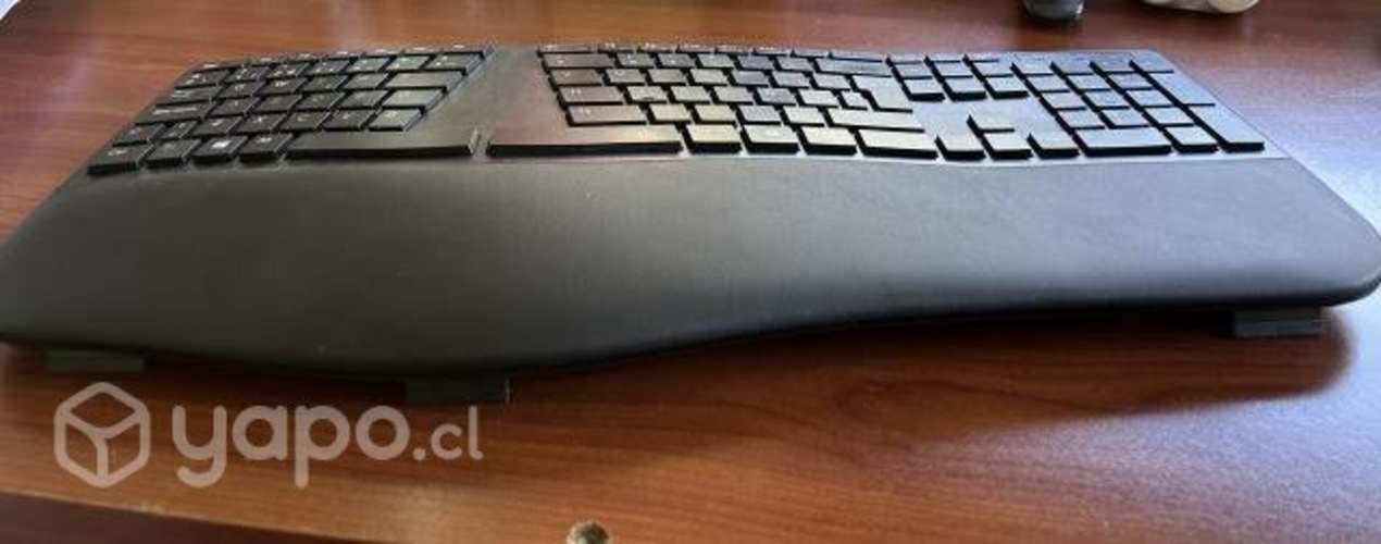 Teclado Pro Fit Ergonomico Wireless Bluetooth