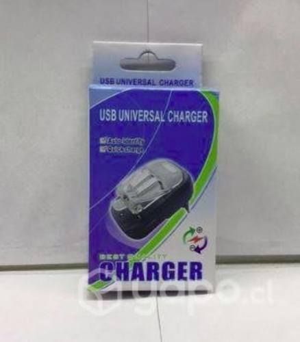 Cargador Universal De Baterías Celulares Cámara