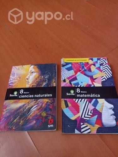 Libros 8vo Básico savia sm