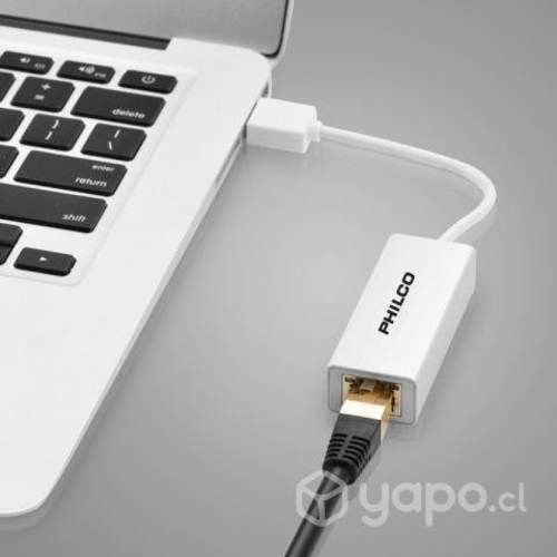 Adaptador de Cable USB Tipo C a Ethernet Philco