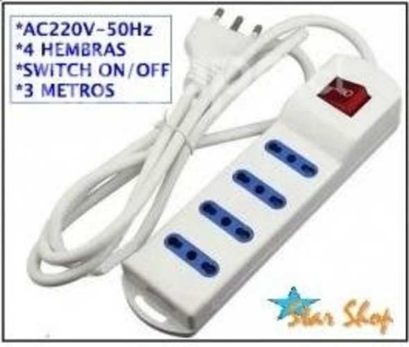 Extensión eléctrica ac220v- 3 metros