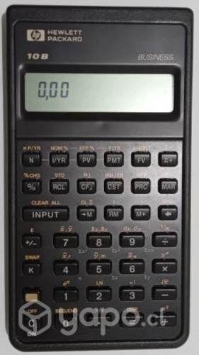 Calculadora Financiera HP 10 B Hewlett Packard