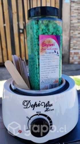 Olla + cera + palitos