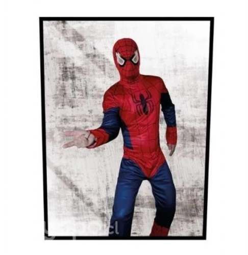 Traje Disfraz Hombre Araña / Spiderman Para Adulto