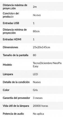 Proyector nuevo Phillips