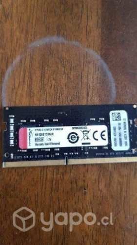 Memoria Ram Notebook 8gb 2666mhz no conversable