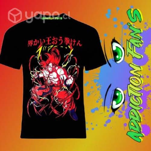 Polera de anime talla XL