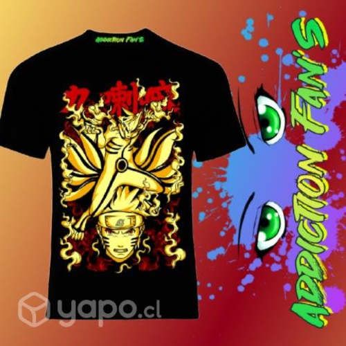 Polera de anime talla XL