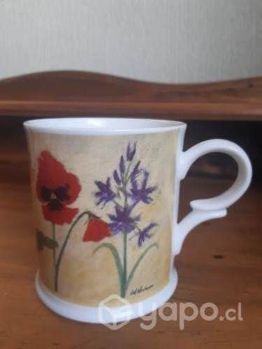 Precioso tazón de fina porcelana colección inglés