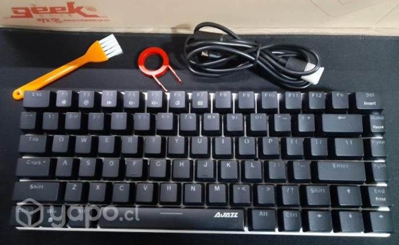 Teclado Mecánico Ajazz AK33 Negro