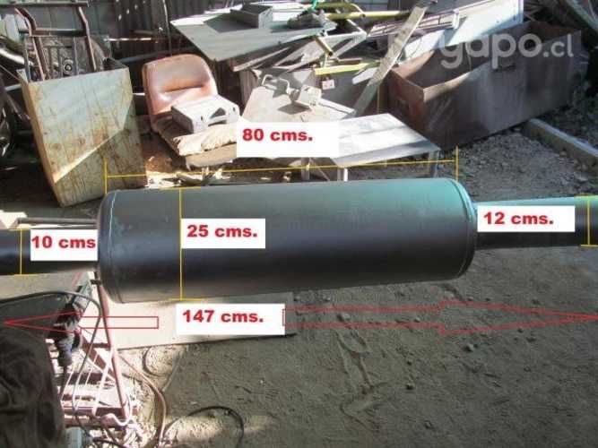 Silenciador para camión