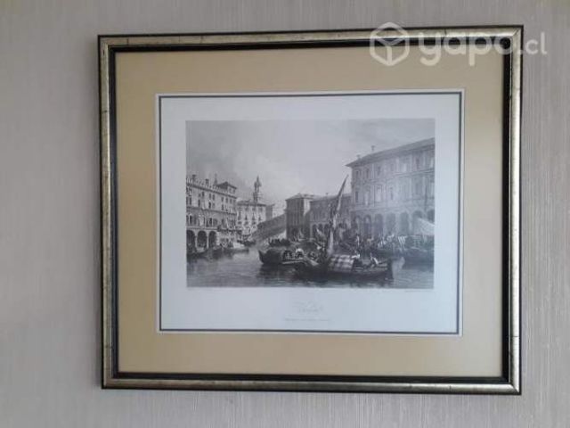 Venice. Grabado T. Higham / W. Brockedon