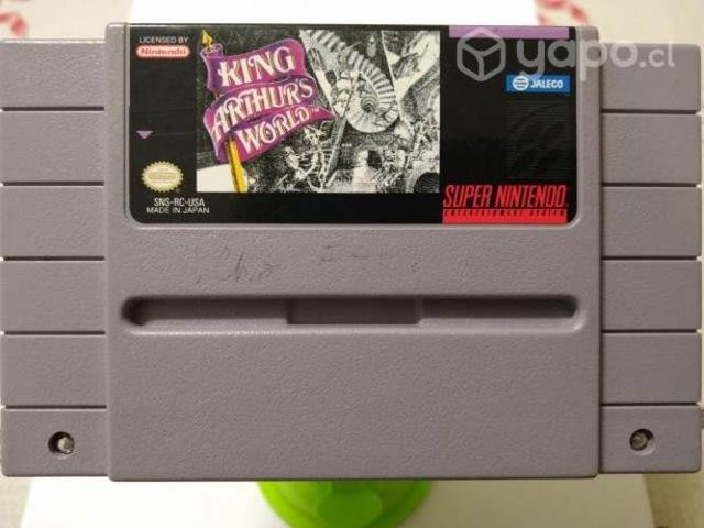 J16: juego snes: king arthur´s world
