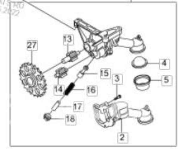 Chupador Bomba de Aceite Ssangyong Kyron Original