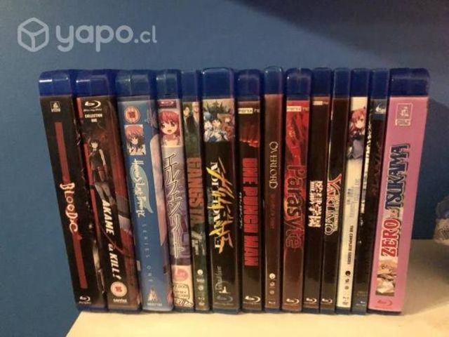 Anime Bluray y DVD