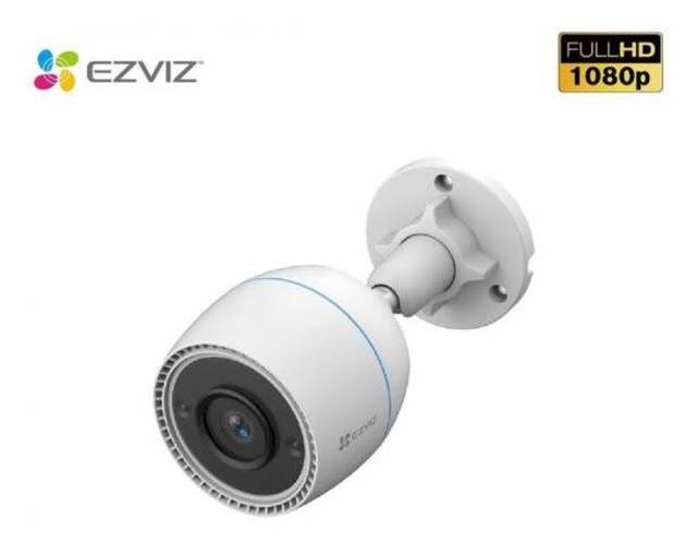 Cámara Ip Wifi 2mp Fhd Modelo C3tn Husky Light Ezv