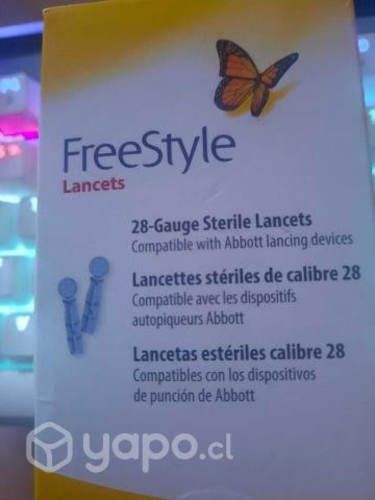 Lancetas glucometro freestyle nuevo
