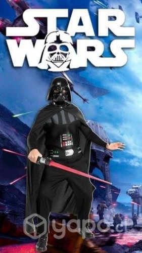 Traje Disfraz de Darth Vader Star Wars de Adulto