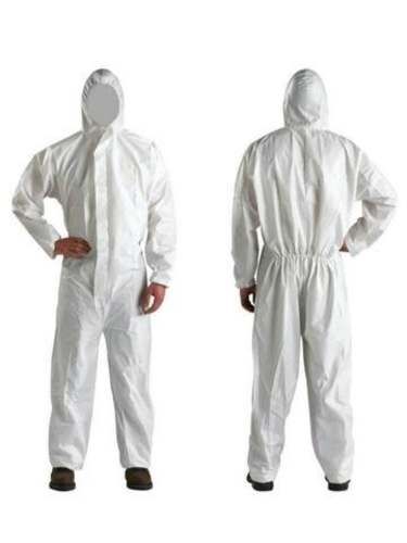 Buzo desechable blanco