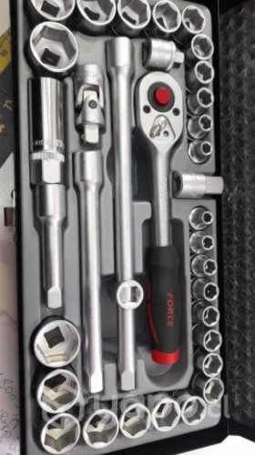 Jgo. dados 3/8 pulg. mm./pulg. (3351-5) -force