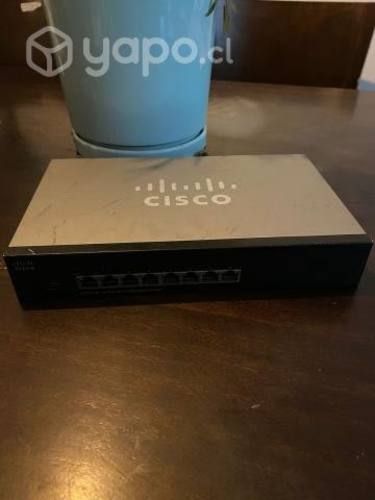 Switch Cisco Smb Srw208-k9-na Sf300-08 Puertos 10/
