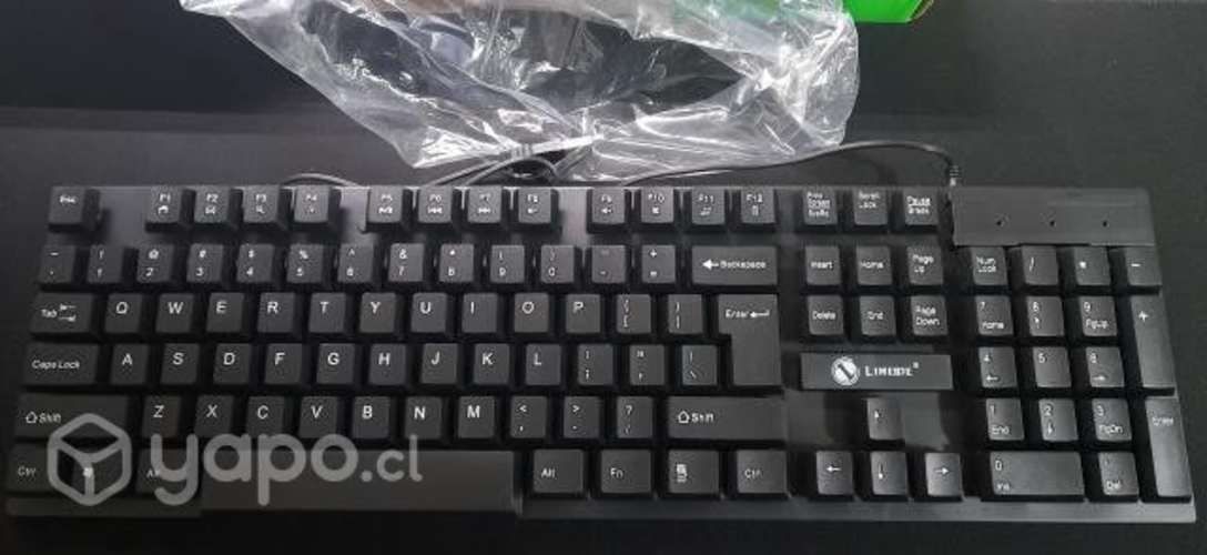 Teclado y Mouse para computador