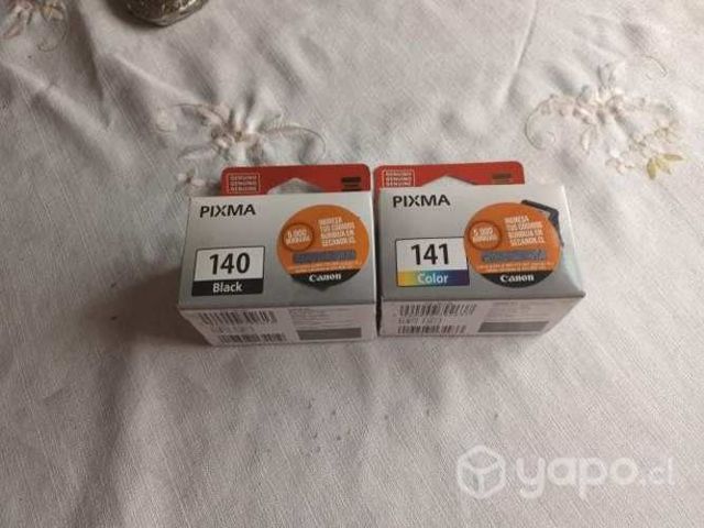 tintas nuevas canon 140 y 141