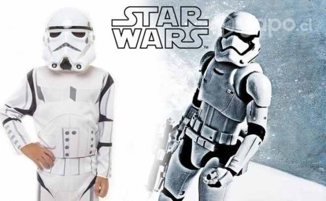 Traje Disfraz de Stormtrooper Star Wars de Adulto