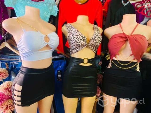 Prendas brasileras y colombianas