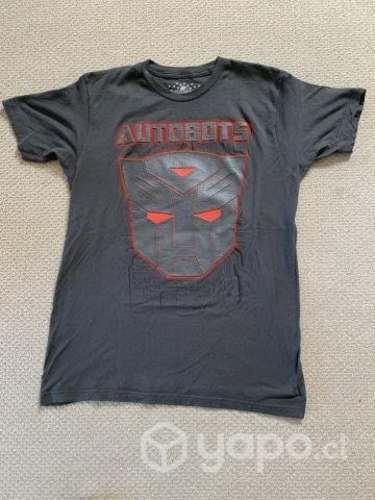 polera de colección transformers