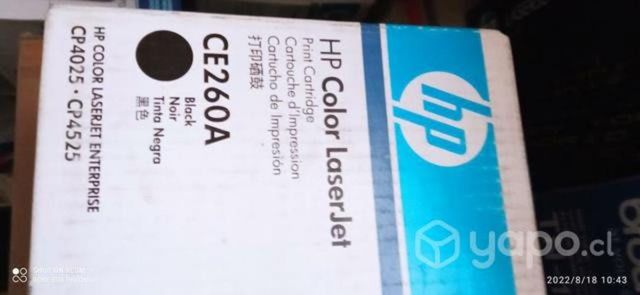 Toner HP ce260a black original