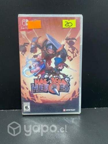 Nintedo switch Has Been Heroes