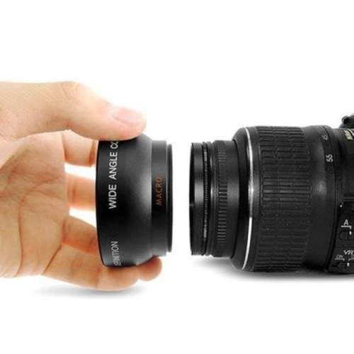 Lente Ojo de Pez/ Macro 55mm