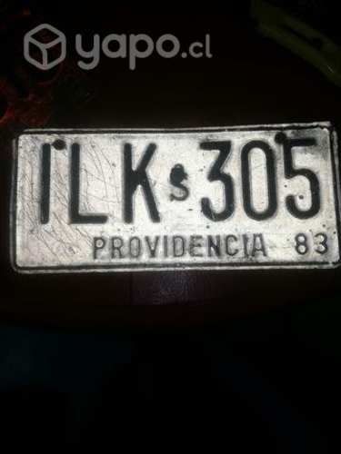 Placas para colección