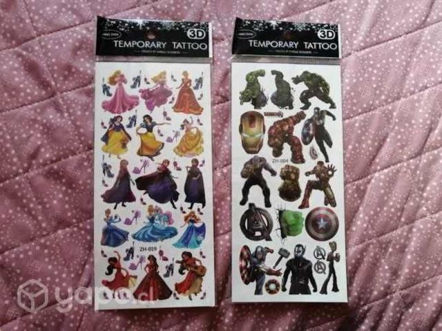 Tatuajes temporales niñ