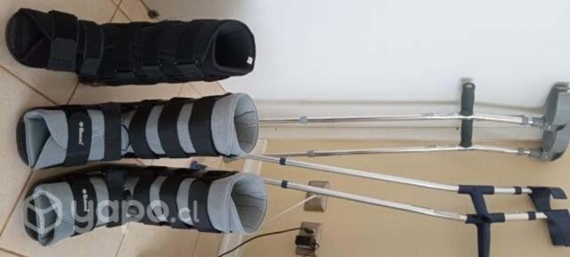 Botas ortopédicas y bastones ortopédicos ajustable