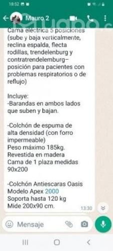 Catre clínico completo .esta como nuevo