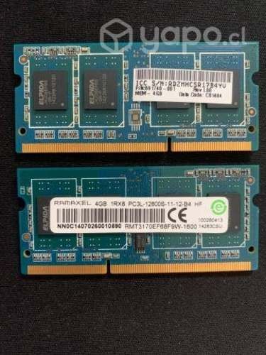 Ramaxel 4gb RAM Memory DDR 1600 Pc3-12800