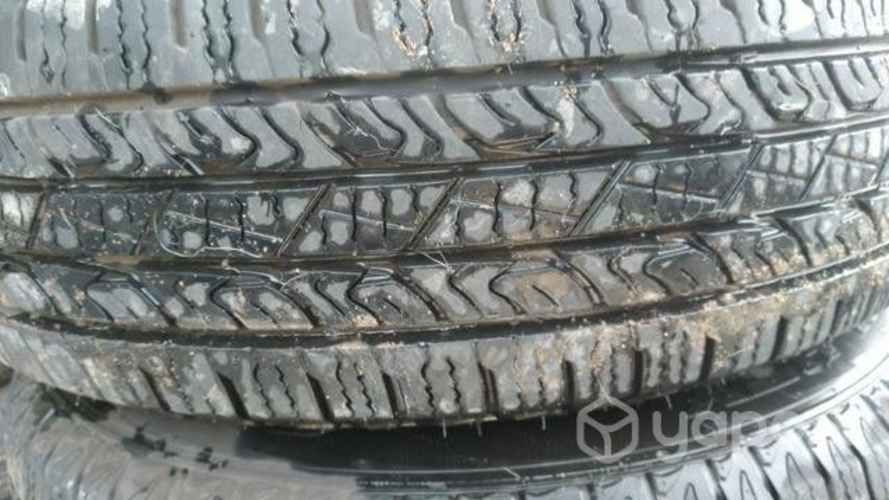 Llantas aro 17 ssangyong musso con neumatico