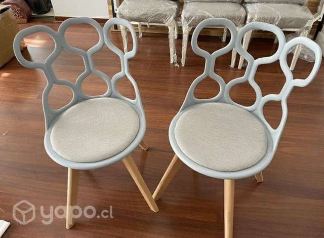 2 Sillas para comedor, living o terraza - Estambul