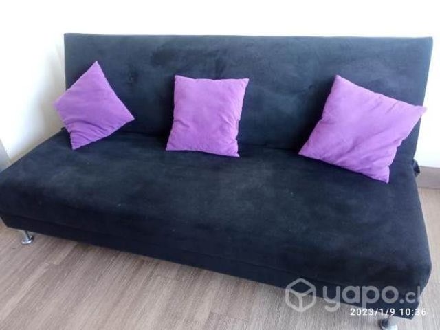 Sofá Cama Negro