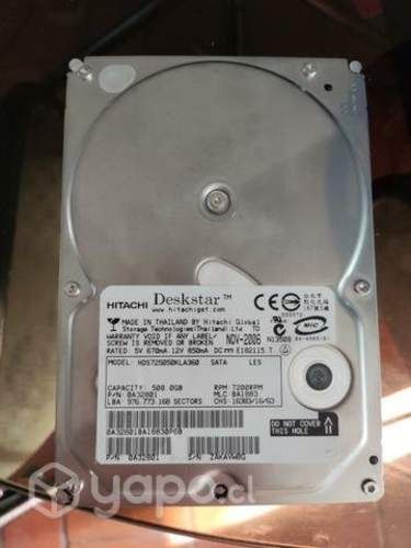Disco Duro Hitachi 500GB