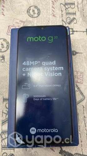Celular motorola moto G20