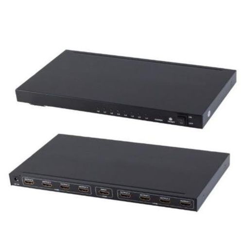 Splitter hdmi amplificado 8 salidas, v1.4 soporta